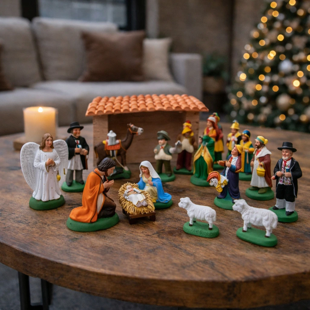 Crèche de Noël Carbonel